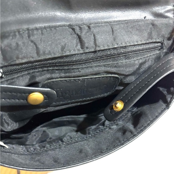 Tignaello Vintage Black Leather Backpack main image 9
